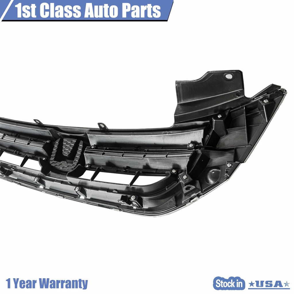 Front Black Chrome Bumper Grille for Honda Accord (2013-2015)
