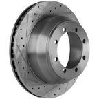Front & Rear Brake Disc Rotors for Ford F-350 Super Duty (1999–2004)
