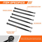 Set of 4 Radius Arms for Can-Am Maverick X3 64" (2017–2021)