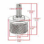 Fender Rear 1/2 Full Thread 1/4-20 Aftermarket for Car