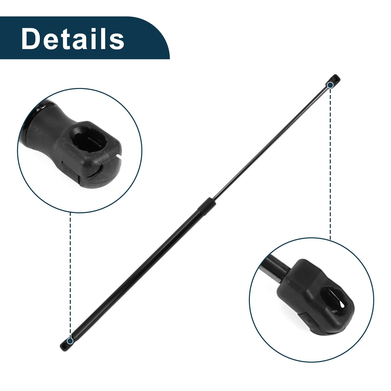 Set of 2 Front Hood Lift Supports Struts 4F0823359A/4A0823359C for Audi A6 S6 (2005–2011)