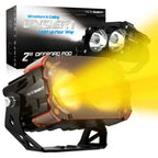 2X 4.5" LED Work Lights Pod Flood Lamp for Truck SUV ATV (Off Road)