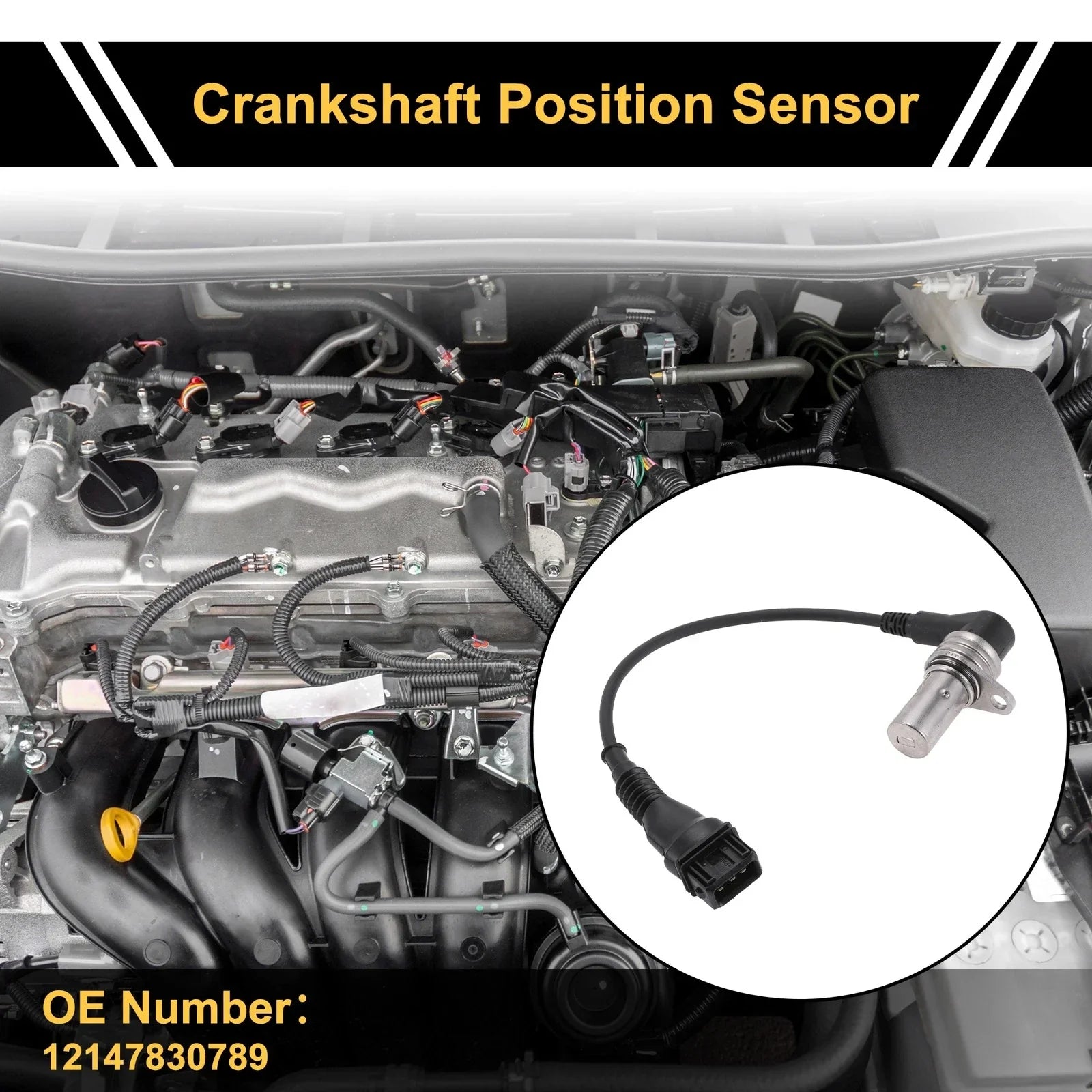 Crankshaft Position Sensor 3.2 for BMW Z3 M Coupe E36 (2001 - 2003)