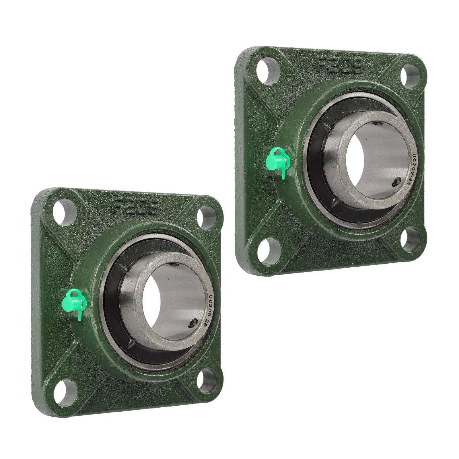2PCS UCF209-28 Self-Aligning Bearing for (1-3/4" Bore)