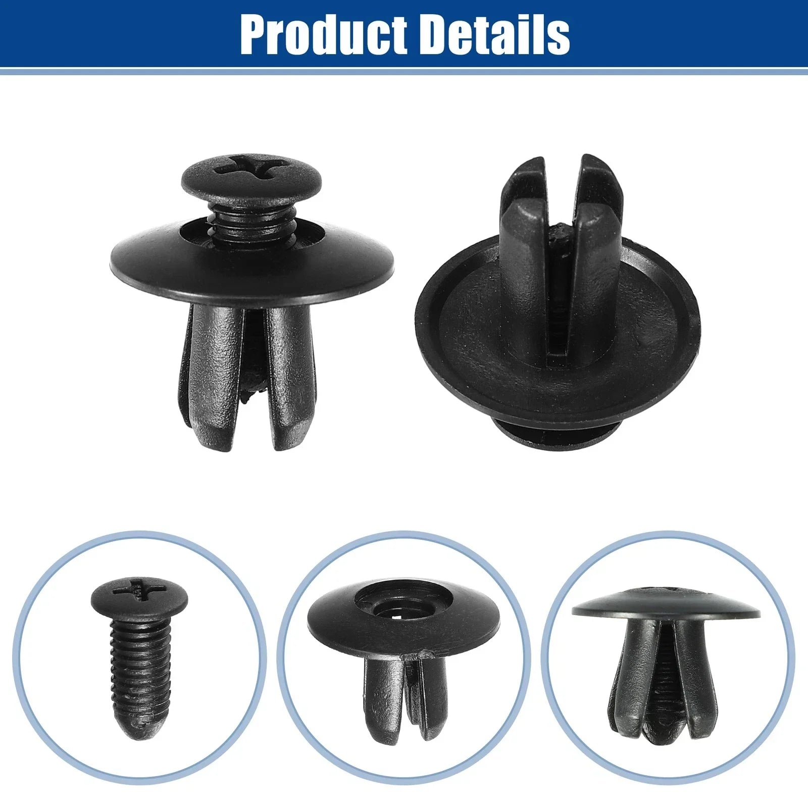30 x Bumper Cover Retainer Clips for Hyundai Sonata (2011-2014)