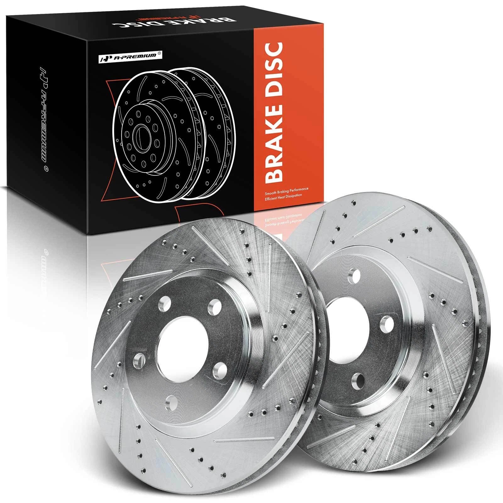 Drilled Brake Rotors for Chevrolet Impala/Buick (2000–2005)