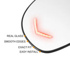 Heated LED Signal Mirror Glass for Chevrolet Tahoe Yukon Sierra Silverado (2007–2014)