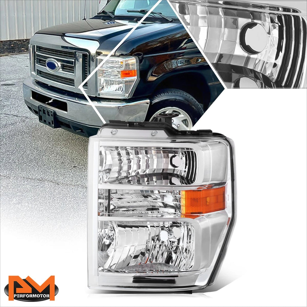 Driver Side Headlight Lamp for Ford E150/250/350/450/F650/F750 (2008–2021)