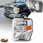 Driver Side Headlight Lamp for Ford E150/250/350/450/F650/F750 (2008–2021)