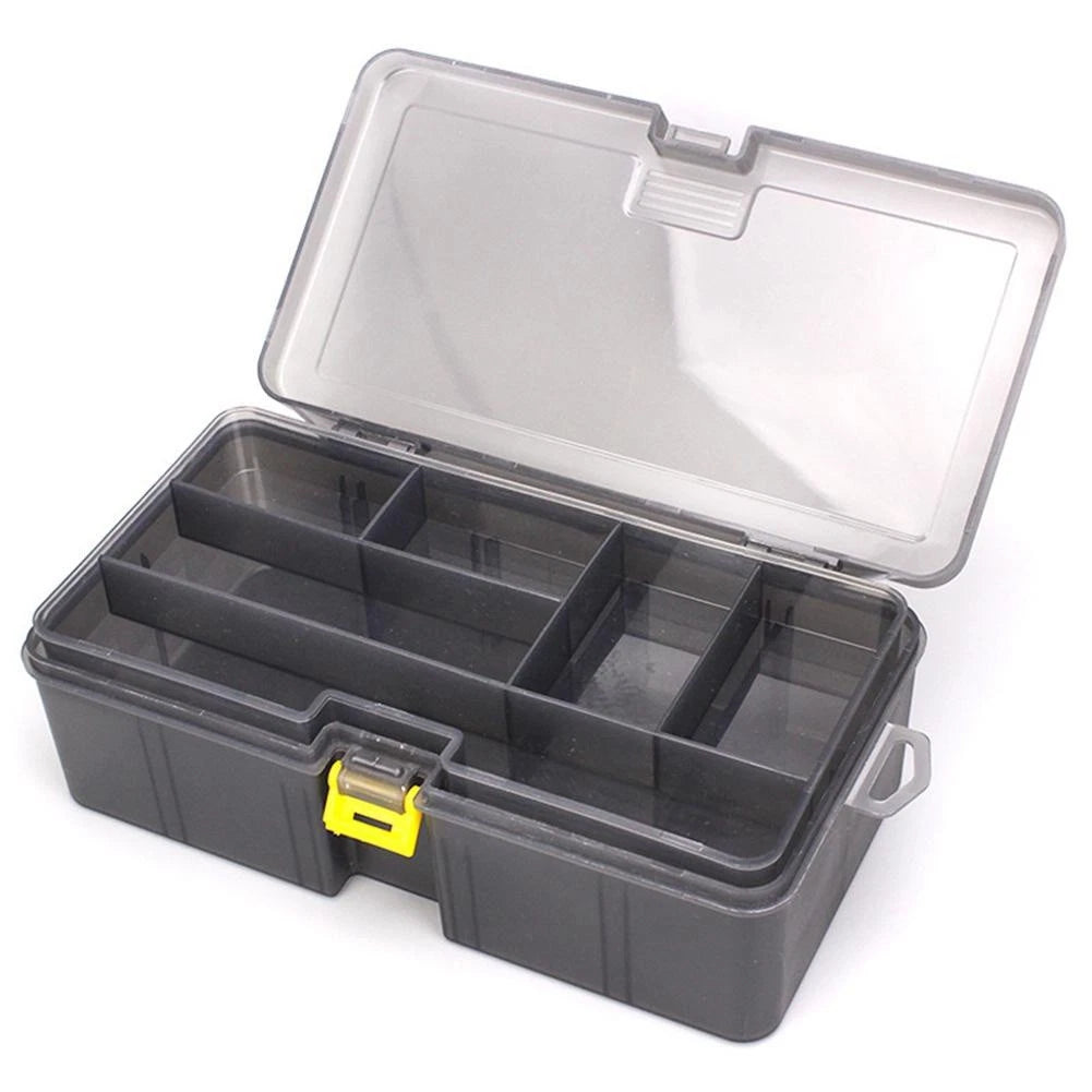 Tool Box Container for Fishing Hooks Lure Organizer Storage (Multi-Division)