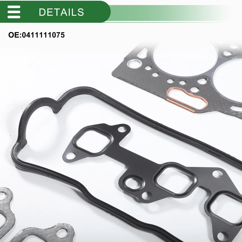 Cylinder Head Gasket Kit No. 0411111075 for Toyota 3E (Year Range)