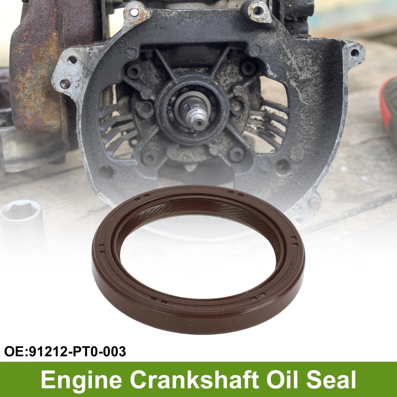 Crankshaft Oil Seal for Honda Accord Odyssey Prelude (No. 91212-PT0-003)
