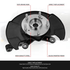 Front Left Driver Loaded Wheel Bearing Knuckle Assembly for Honda Civic (2006–2011)
