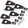 Set of 6 Adjustable Roof Rack Brackets for Universal Fit