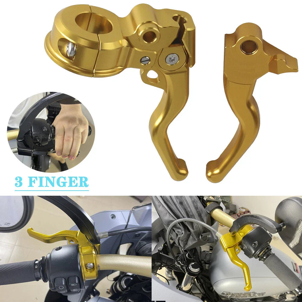 Brake Clutch Levers Kit for Harley Sportster XL1200C XL1200S (1996-2003)
