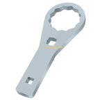 46mm Rear Axle Nut Wrench Tool for Yamaha YFZ450X (2008–2011) 90170-33010-00