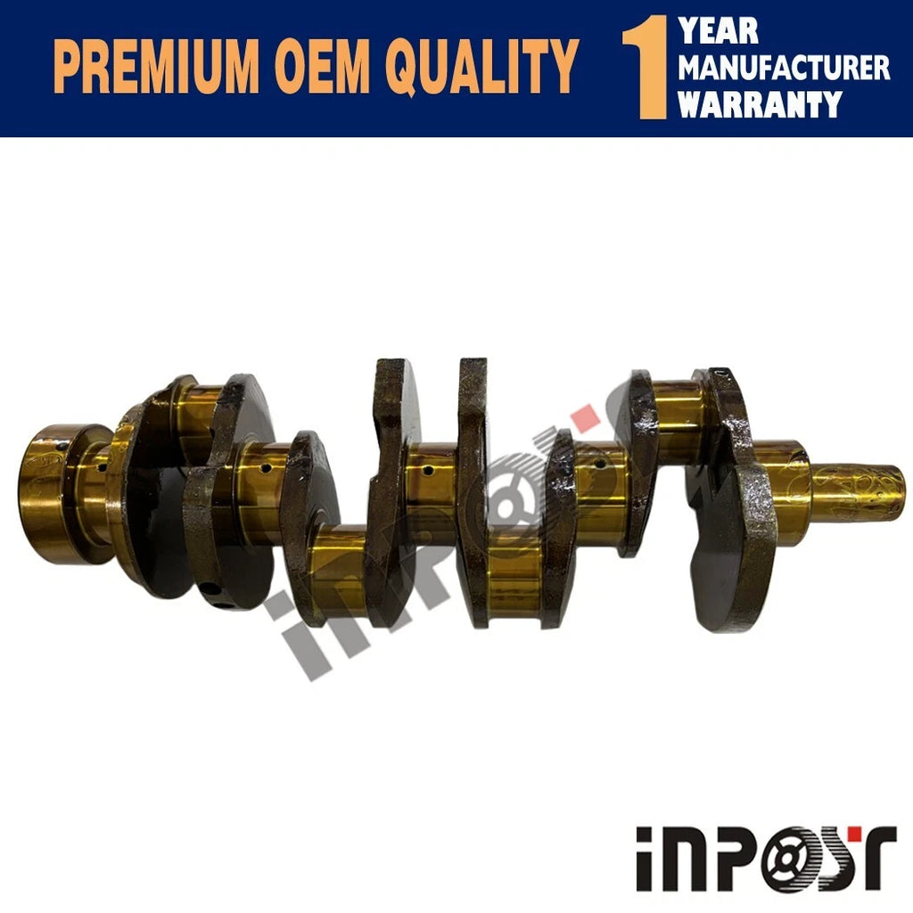 Crankshaft for Yanmar 4TNV106T-XTBL, 4TNV106-GGE, TL150, C50R3, MTL25, CTL80