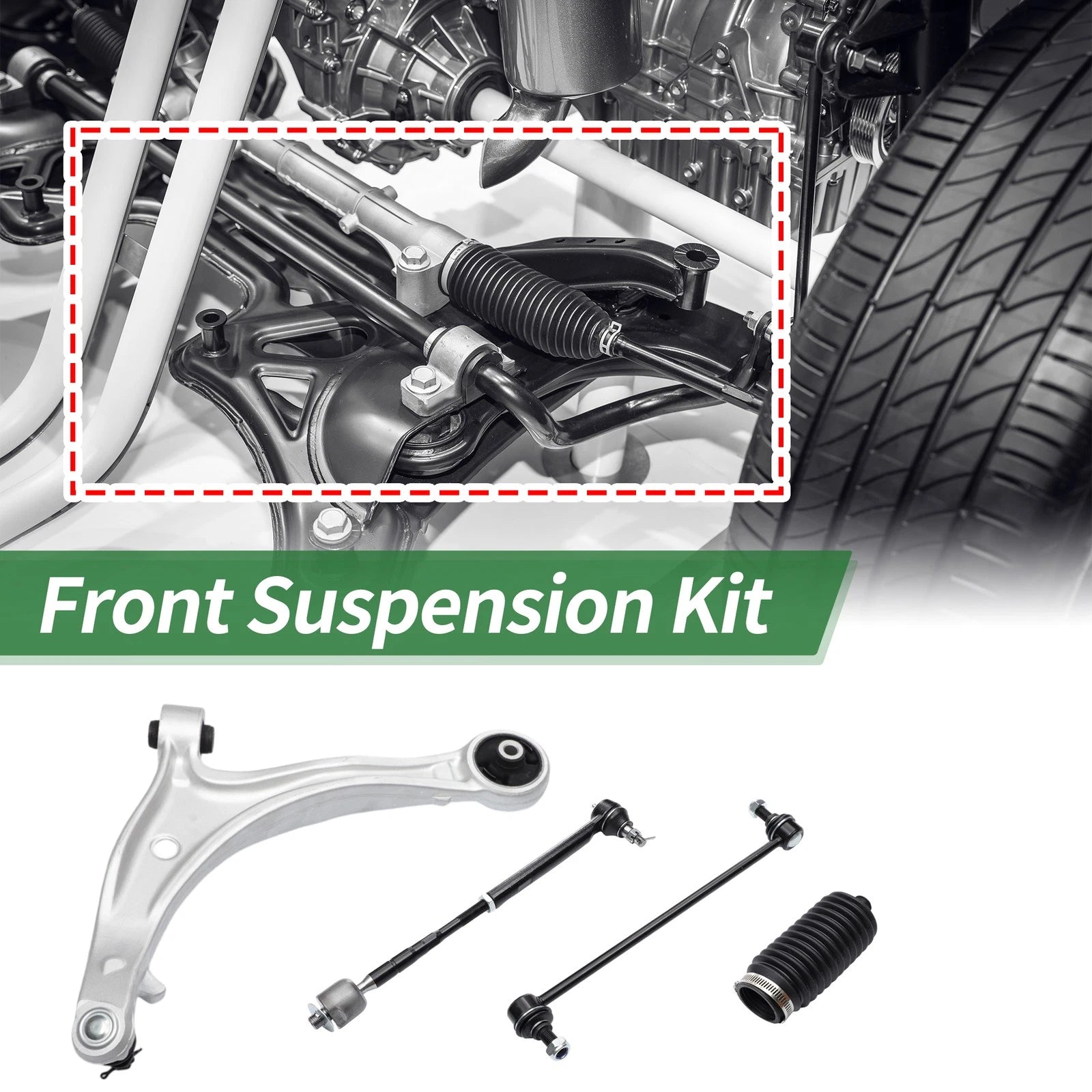 10pcs Control Arm Front Suspension Kit for Honda Odyssey (2005–2010) No.K750304