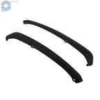 Lower Bumper Valence Trim Pair for Ford Focus (2012-2014) Black Plastic