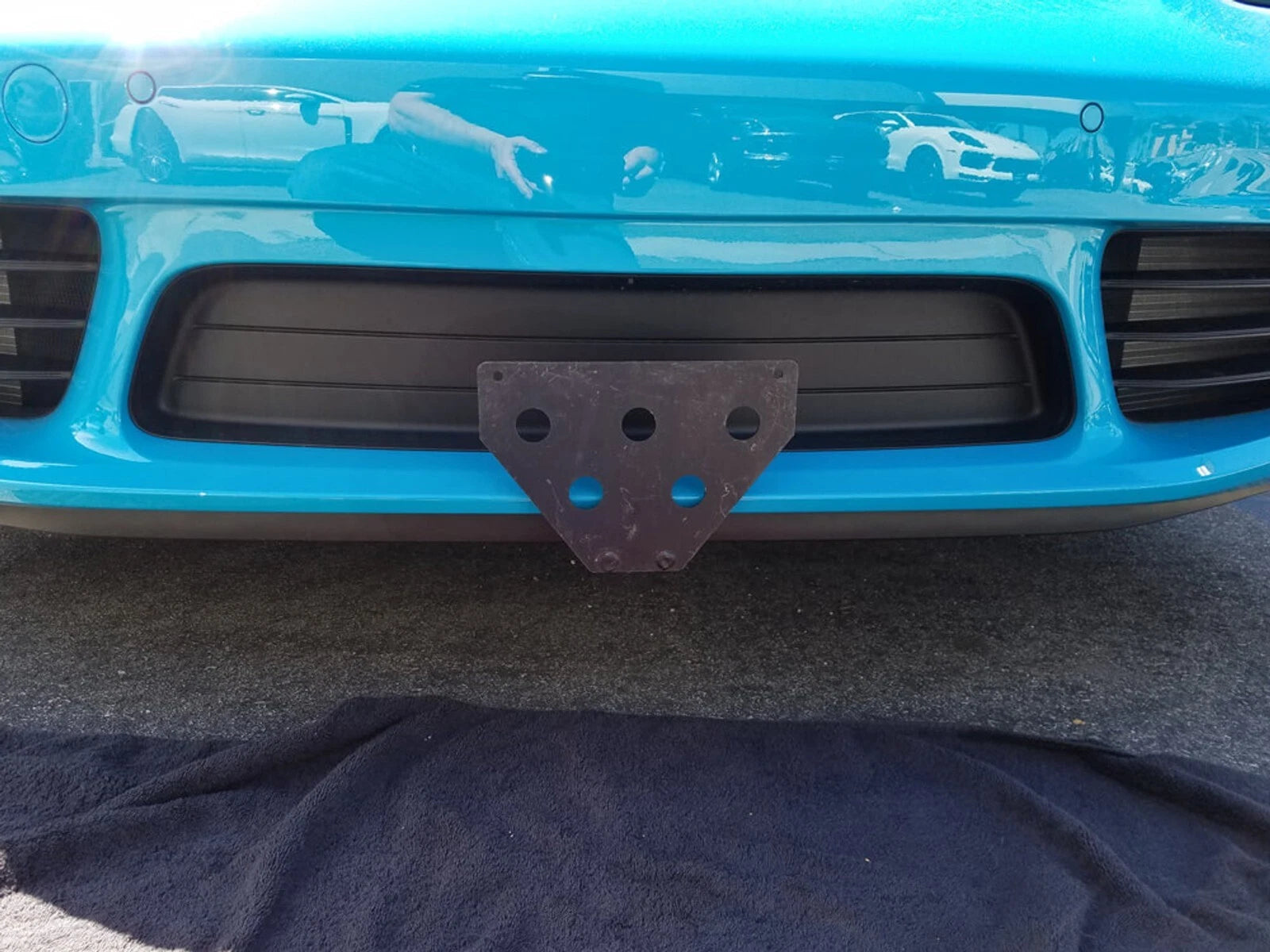 License Plate Bracket Replacement for 2017–2022 Porsche 718 Boxster Boxster S
