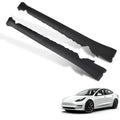 Set of 2 Side Skirt Body Panel Extensions for Tesla Model 3 (2017–2024)