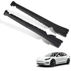 Set of 2 Side Skirt Body Panel Extensions for Tesla Model 3 (2017–2024)