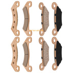 Sintered Front & Rear Brake Pads for John Deere Gator XUV 625i 825i 825E 825M
