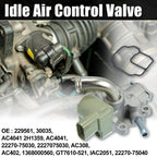 Idle Air Control Valve 22270-75040 with Gasket for Toyota 4Runner Tacoma (1996–2000)