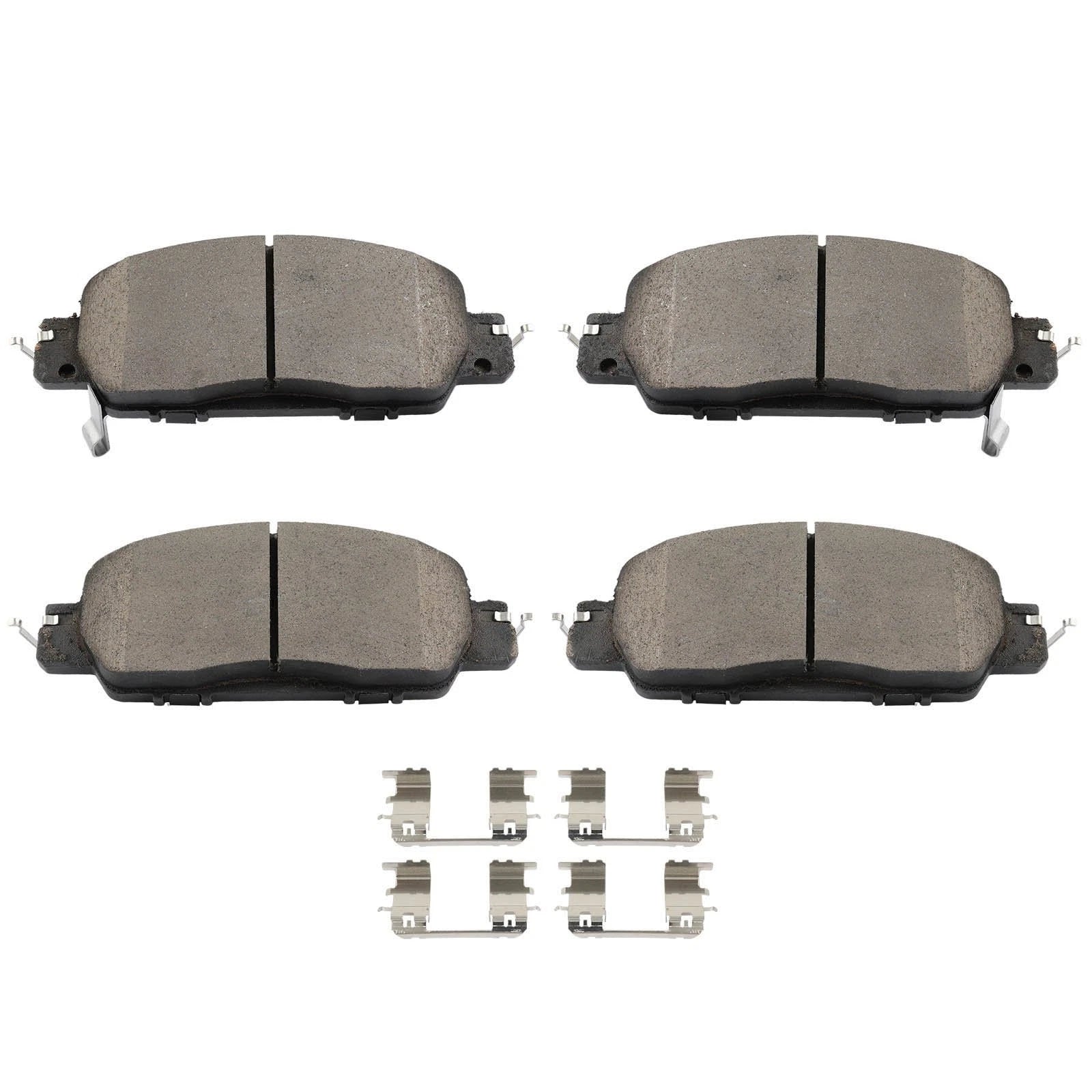Set of 4 Front Ceramic Brake Pads for Honda Accord (2016–2017) D1860