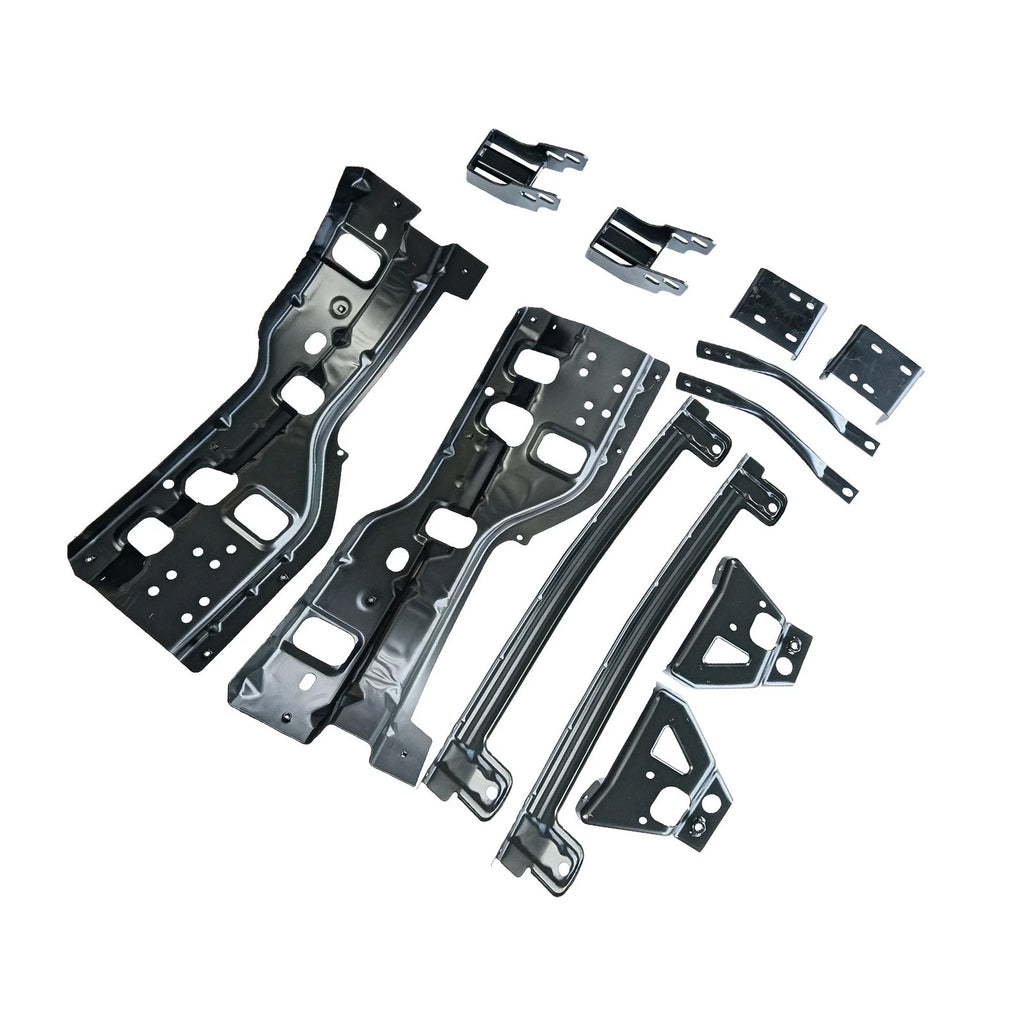 Set of 12 Front Bumper Bracket Braces for Chevy Silverado 2500HD 3500HD (2011–2014)