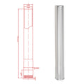Bicycle Front Fork Head Tube Steerer Tube for MTB Mountain Bike