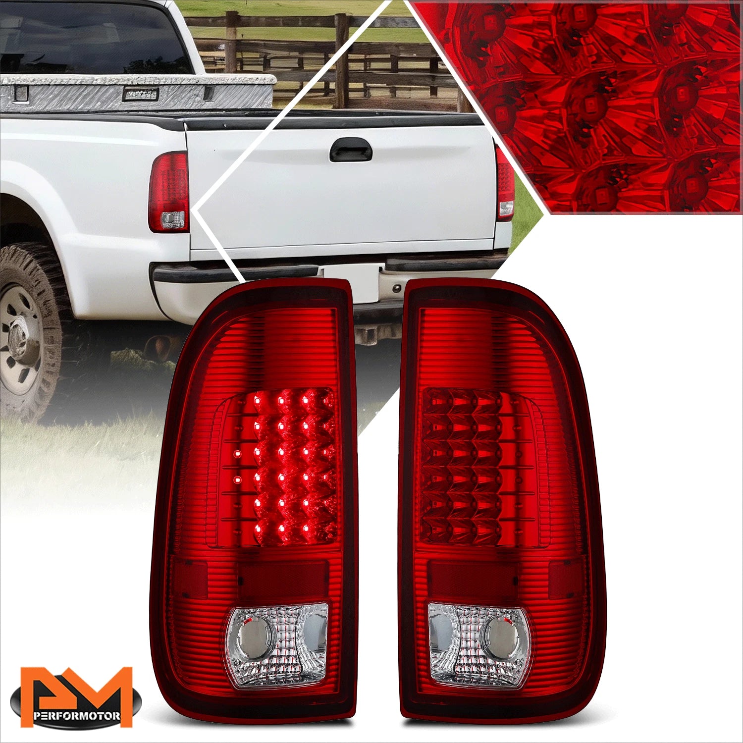 Left Side Rear Bumper End Cap for Ford F150 (2015–2020) Chrome