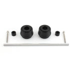 Front Wheel Axle Fork Slider Crash Protector for Zontes Shengshi 368 D E M (2019–2021) Black