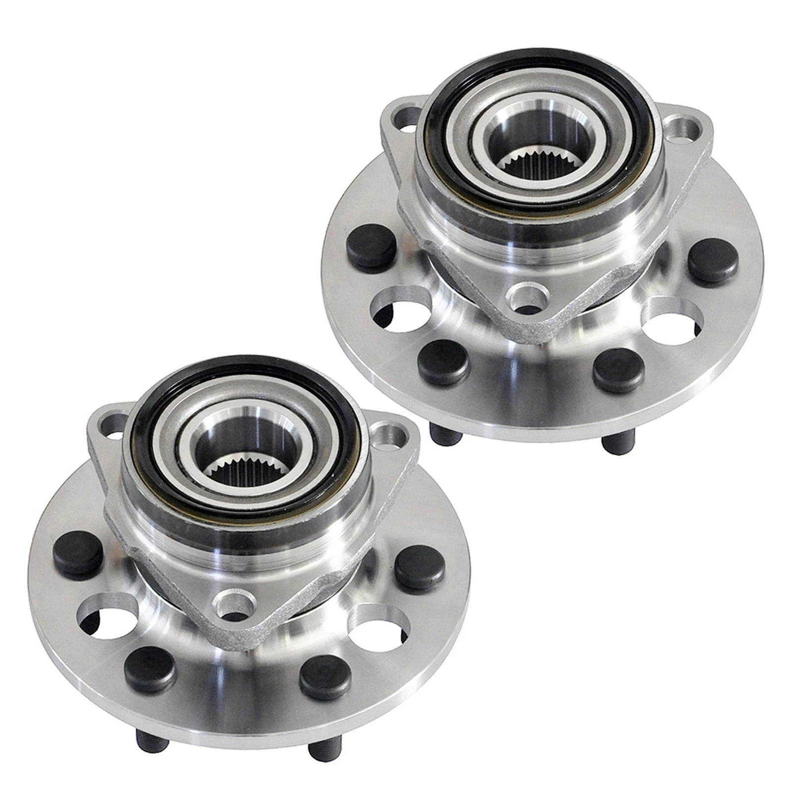 2X Front Wheel Bearing Hubs for Chevrolet Blazer K1500 K2500 (1988–1994)