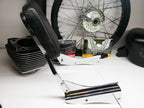Sissy Bar Back Seat and Backrest Pad for Harley Davidson (Rigid Mount)