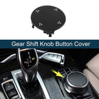 Control Knob Button Cover for BMW F20 F21 1 Series Black Center Console