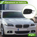 Front Right Fog Light Grill for Mercedes Benz E-Class (2017-2023) Black