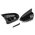 Glossy Black Add-on Rear View Side Mirror Cover Cap for Toyota Camry (2012–2017)