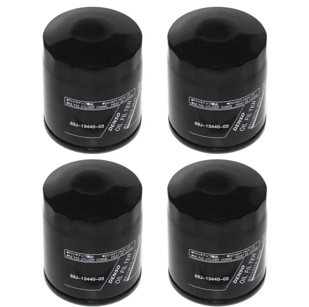 4X Oil Filter N26-13440-02-00 for Yamaha VF200 VF225 VF250 (2000–2023)