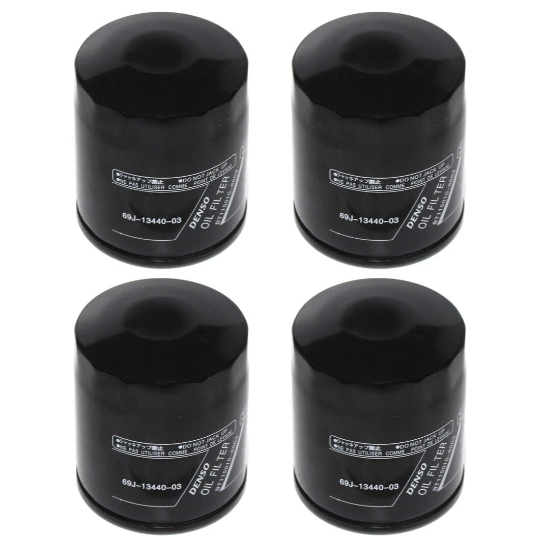 4X Oil Filter N26-13440-02-00 for Yamaha VF200 VF225 VF250 (2000–2023)