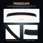 Roof Wing Spoiler Visor for Honda Accord 2013–2017 (9TH Gen) Black