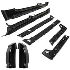 Set of 2 Outer Inner Rocker Panels & Cab Corners for Silverado Sierra 1500 (1999–2007)