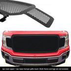 Stainless Steel Black Mesh Grille Insert for Ford F-150 (2018-2020)
