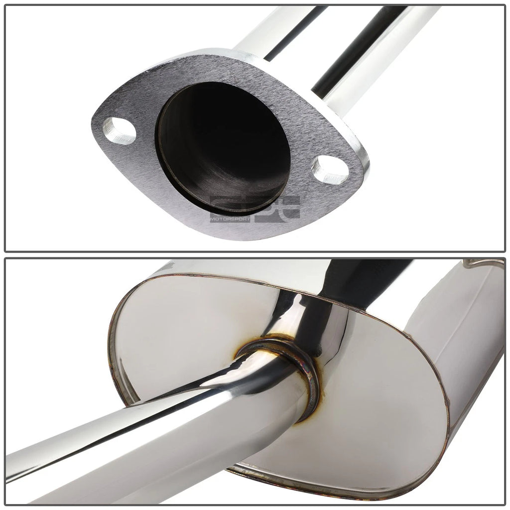 Dual Muffler Tip Catback Exhaust System for Chevy Cobalt/G5 (2005–2007)