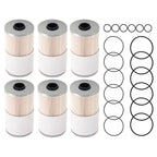 6PCS Fuel Water Separator Filters for Hino Volvo Freightliner (FS19624 PF7895)