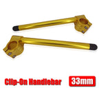 7/8" Clip-On Handlebars for Universal Fit (295mm, 33mm Fork Tubes)