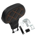 Black Rider Driver Backrest for Harley Touring CVO Street Road Glide (1988–2023)
