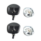 2X Whale Tail T Handle Lock Latch Compression Lock for Ute Canopy Trailer Toolbox