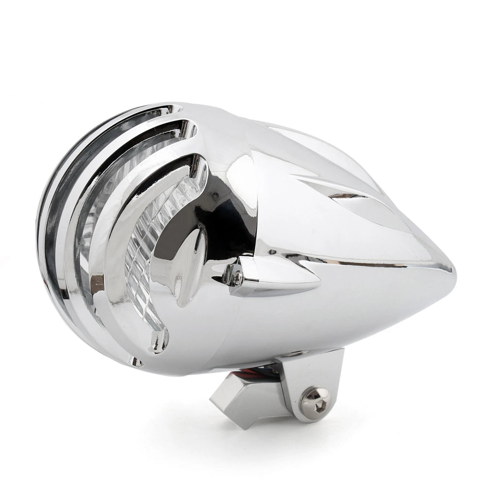 5.5" Chrome Bullet Headlight for Chopper Cruiser