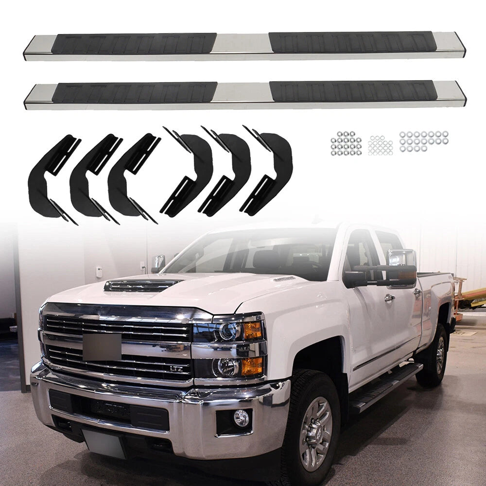 Running Boards for Dodge Ram 1500 (2019–2022) Steel 6" Bar Side Step
